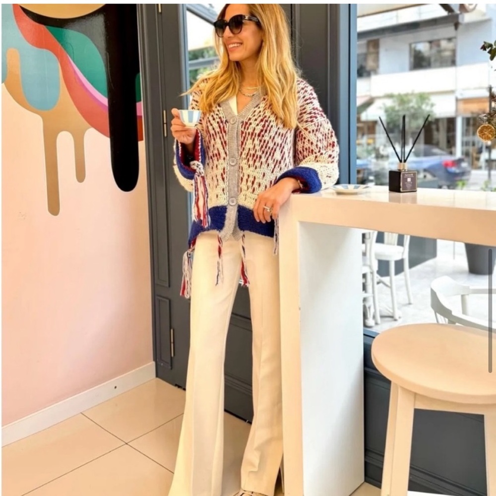 Zara fringed knit jacket - Picture 13 of 14